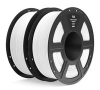 ELEGOO Filamento PLA 1.75 2KG Blanco, Filamento para Impresora 3D, Precisión Dimensional +/- 0.02mm, Carrete Filamento 3D,para Mayoría Impresoras 3D