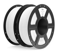 ELEGOO Filamento PLA+ 1.75 2KG Blanco, Filamento PLA Plus para Impresora 3D, Precisión Dimensional +/- 0.02mm, Carrete Filamento 3D, para Mayoría Impresoras 3D