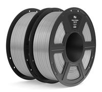 ELEGOO Filamento PLA 1.75 2KG Gris, Filamento para Impresora 3D, Precisión Dimensional +/- 0.02mm, Carrete Filamento 3D,para Mayoría Impresoras 3D