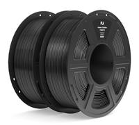 ELEGOO Filamento PLA 1.75 2KG Negro, Filamento para Impresora 3D, Precisión Dimensional +/- 0.02mm, Carrete Filamento 3D,para Mayoría Impresoras 3D