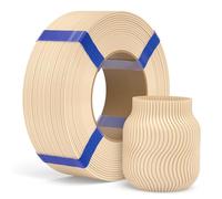 ELEGOO Filamento PLA Refill 1.75 1KG Beige, Filamento para Impresora 3D sin Bobina, Precisión Dimensional +/- 0.02mm, Recarga de Filamento para Bobinas Reutilizables