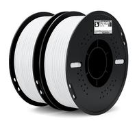 ELEGOO Filamento TPU 95A 1.75mm 2KG Blanco, Filamento Flexible 95A Suave para Impresoras 3D, Carrete de Plástico, para La Mayoría de Impresoras 3D