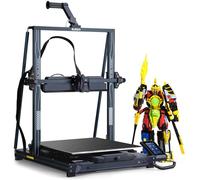 ELEGOO Neptune 4 MAX, Impresora 3D con Firmware de Klipper, 500mm/s Alta Velocidad, Nivelación Automática en 121 Puntos, 300 °C Extrusor Directo, Tamaño de Impresión de 420x420x480 mm³