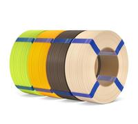 ELEGOO PLA Filament 1.75mm Basic Sunflower Yellow/Apple Green/Beige/Cocoa Brown