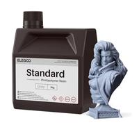 ELEGOO Resina 3D Gris 2KG, Resina Estándar UV 405nm Curado Rápido Resina Fotopolímero para Impresora 3D/ LCD/DLP