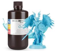 ELEGOO Resina ABS-Like 3.0 1 kg Azul. Resina de Fotopolímero UV 405 nm de Alta Precisión y Curado Rápido. No Quebradiza y No Tóxica. Compatible con Impresoras LCD/DLP.