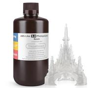 ELEGOO Resina ABS-Like 3.0 1 kg Translúcido. Resina de Fotopolímero UV 405 nm de Alta Precisión y Curado Rápido. No Quebradiza y No Tóxica. Compatible con Impresoras LCD/DLP.