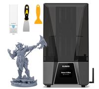 ELEGOO Saturn 3 Ultra 12K Impresora 3D de Resina MSLA | Pantalla LCD de 10 pulgadas, Velocidad 150mm/h, Volumen 218x123x260 mm, Wi-Fi, ACF, Nivelación de 4 puntos