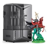 ELEGOO Saturn 4 Ultra 12K Impresora 3D Resina - Nivelación Automática - Velocidad 150mm/h - Cámara AI y WiFi Integrados - Área Impresión 219x123x220mm - Ideal para Profesionales