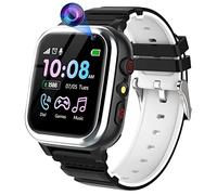 ELEJAFE Reloj Inteligente Niño, Smartwatch Niños 26 Juegos Llamadas Teléfono SOS Podómetro Calorías Vídeo MP3 Música Cámara Despertador Calculadora, Reloj Niños 3-14 Años Niño Niña Estudiantes Regalo