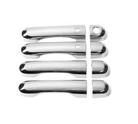 ELEKMPMGTD Auto Cubierta Decorativa Manija Puerta Para Renegade 2015 2016 2017 2018 2019 2020 2021 2022(Chrome silver 2 hole)