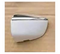 ELEKMPMGTD Auto Cubierta Pequeña Delantera Izquierda Manija Puerta Exterior Cerradura Cerradura Para VW Para Tiguan L 2017 2018 2019 2020 2021 2022 2023(White w Chrome)