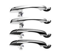 ELEKMPMGTD Auto Manija Exterior Puerta FL FR RL RR Para Chrysler 300 300C 2005-2010 4589009AG 5065801AG 5065800AG(1 JUEGO)