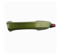 ELEKMPMGTD Auto Manilla Exterior Izquierda Derecha Para VW Para TAI Para TAIGO T-Cross Para Polo 2G0837206H 2G0837205H(VERDE,Izquierda)