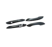 ELEKMPMGTD Auto Para Hyundai Para Tucson NX4 2021 2022 2023 2024 Hybrid N Line Embellecedor Manija Puerta Pegatinas Decorativas(Manilla de puerta Carbono)
