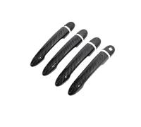 ELEKMPMGTD Auto Para Renault Para Clio 3 III 2005-2012 2013 2014 Pegatinas Embellecedoras Cubierta Manijas(A Handle 1 Keyhole)
