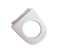 ELEKMPMGTD Auto Para VW Para Polo Para Vento Para Classic UP Tapa Cerradura Manija Puerta Cubierta Orificio Llave 6RD837879(Blanco)
