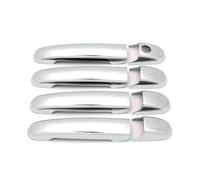 ELEKMPMGTD Auto Para VW Para Sharan 7M 1996-2010 Manija Puerta Decoración Cuenco Antiarañazos(Silvery 1)