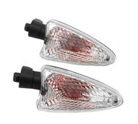 ELEKMPMGTD Bombilla Luz Señal Intermitente Delantera Y Trasera Para Aprilia Para Mana 850 Na Rs4 125 Rsv4r 2007-2015(Clear 22mm Stem)