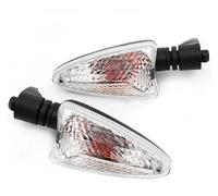 ELEKMPMGTD Bombilla Luz Señal Intermitente Delantera Y Trasera Para Aprilia Para Mana 850 Na Rs4 125 Rsv4r 2007-2015(Clear 36mm Stem)