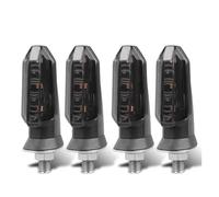 ELEKMPMGTD Intermitentes De 8 Mm Motocicleta Para Aprilia(4x carcasa de humo)