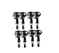 ELEKMPMGTD Intermitentes Motocicleta Para Benelli TNT600 TNT300 TNT 600 300 12 V 8 Mm(8Piece Transparent)