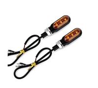 ELEKMPMGTD Luces Direccionales Flujo Para Ninja 400(Yellow-2PIECES)
