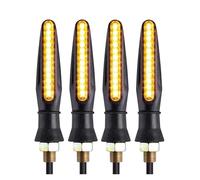 ELEKMPMGTD Luces Direccionales Motocicleta Para Benelli(ORO,2 pares)