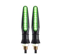 ELEKMPMGTD Luces Direccionales Motocicleta Para Benelli(VERDE,1 par)