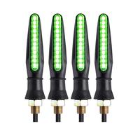 ELEKMPMGTD Luces Direccionales Motocicleta Para Benelli(VERDE,2 pares)