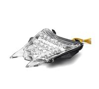 ELEKMPMGTD Luz De Freno Trasera Intermitentes Integrados Motocicleta Para S1000R HP4 S1000RR 2010-2017(Blanco)
