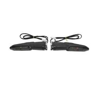 ELEKMPMGTD Luz Intermitente Señales Giro Traseras Para Ninja 250 300 400 650 1000 1000SX ZX-6R ZX6R ZX-10R ZX10R ZX-10RR ZX-25R(Lente de humo)