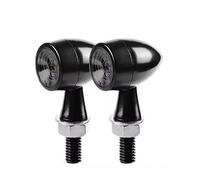 ELEKMPMGTD Luz Señal Giro Motocicleta Bullet Clignotant Moto Flasher Lamp12V 8mm Indicador Blinker Para Bajaj Para Pulsar 200 NS Para Pulsar200 RS(2 Sm-oke)