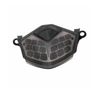 ELEKMPMGTD Luz Trasera Freno Luz Giro Integrada Para Z750 2007-2013 Z1000 2007-2013 ZX-6R ZX600(Estilo 2 negro)