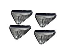 ELEKMPMGTD Para Benelli TNT600 TNT300 TNT 600 300 Motocicleta Triángulo Montaje Empotrado Luz Señal Giro Indicador 12V 10mm Intermitente(AZUL,2 PARES)