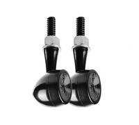 ELEKMPMGTD Para GSR 600 750 400 GSF1250 DL1000 GSF650 Bullet Motocicleta Señal Giro 12V Luz Freno(2 Sm-oke Lens)