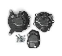 ELEKMPMGTD para Kawasaki Z900 2017-2023 Z900SE 2023 Protectores De Cubiertas De Motor Funda Protectora para Motor De Motocicleta Protector Motor cárter(Aspecto de Carbono)