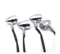 ELEKMPMGTD Para Suzuki Para Intruder Para Volusia VS VL 700 750 800 1400 1500 Chopper Parrilla Motocicleta Luces Señal Giro(4 piezas)