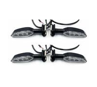 ELEKMPMGTD Para Versys 1000 650 300 250 125 ER6N Z125 Z250 Z300 Z400 Z650 Z900 Z1000 Luz Señal Giro Motocicleta Flasher(Claro,2 pares)