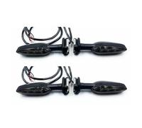 ELEKMPMGTD Para Versys 1000 650 300 250 125 ER6N Z125 Z250 Z300 Z400 Z650 Z900 Z1000 Luz Señal Giro Motocicleta Flasher(Fumar,2 pares)