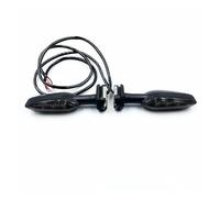 ELEKMPMGTD Para Versys 1000 650 300 250 125 ER6N Z125 Z250 Z300 Z400 Z650 Z900 Z1000 Luz Señal Giro Motocicleta Flasher(Fumar,1 par)