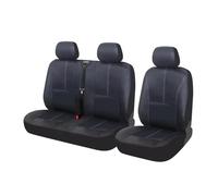 ELEKMPMGTD para VW para Crafter LT T4 Camión T5 2+1 Protectores(PU Black Style)