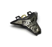 ELEKMPMGTD Para Z1000 ZX-10R ZX-10RR ZX-6R Z400 Para Ninja 400 2014-2021 Motocicleta Luz Trasera Señal Giro Integrada(Negro)