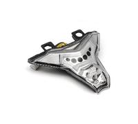 ELEKMPMGTD Para Z1000 ZX-10R ZX-10RR ZX-6R Z400 Para Ninja 400 2014-2021 Motocicleta Luz Trasera Señal Giro Integrada(Blanco)