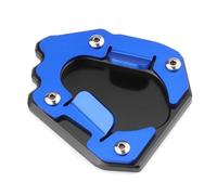 ELEKMPMGTD Plataforma Soporte Lateral Motocicleta Ensanchador Extensión Placa Soporte para Triumph para Tiger 1200 para Rally Pro GT para Explorer 2022-2025 Placa ampliadora Pata Cabra(Azul)
