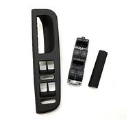 ELEKNZBZTG Manijas Interiores Las Puertas Coche Control Ventanas, Bisel Del Panel Interior, Marco Y Moldura De MaNinjas, Para Vw Para Jetta, Para Golf MK4, Para Passat B5 1998-2004( Silver)