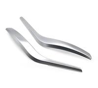 ELEKNZBZTG Manijas Interiores Las Puertas Coche Embellecedor De Panel Para Ma Para Puerta Interior Coche, Reposabrazos, Cubierta, 51412991777, Para X1 E84 2010-2016( Silver 2pcs Set)