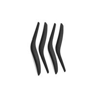 ELEKNZBZTG Manijas Interiores Las Puertas Coche Embellecedor De Panel Para Ma Para Puerta Interior Coche, Reposabrazos, Cubierta, 51412991777, Para X1 E84 2010-2016( Black 4pcs Set)