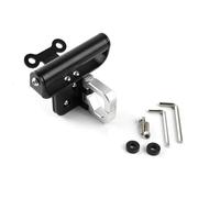 ELEKNZBZTG para PCX125 para PCX 125 2025 2026 Soporte De Navegación GPS para Motocicleta Gancho para Bolsa Almacenamiento Equipaje Accesorios Soporte Soporte GPS Motocicleta(Silver)