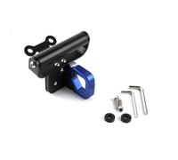 ELEKNZBZTG para PCX125 para PCX 125 2025 2026 Soporte De Navegación GPS para Motocicleta Gancho para Bolsa Almacenamiento Equipaje Accesorios Soporte Soporte GPS Motocicleta(Blue)